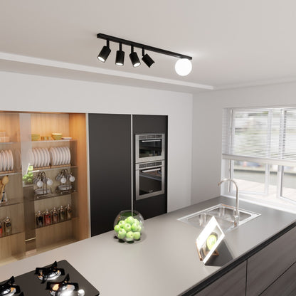 Baster 5 loftlampe sort