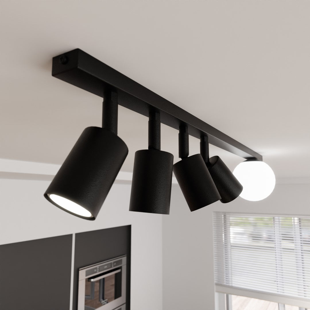 Baster 5 loftlampe sort
