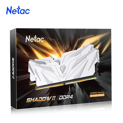 Netac DDR4 RAM Memory DDR4 32GB 16GB 8GB DDR5 4800MHz Memoria RAM DDR4 3200MHz 3600MHz 2666MHz XMP for AMD Intel Motherboard