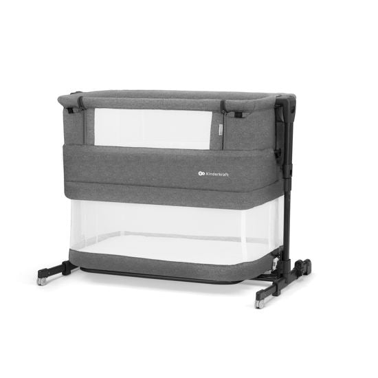 KINDERKRAFT Co-sleeping Bed Neste Grow Dark Grey