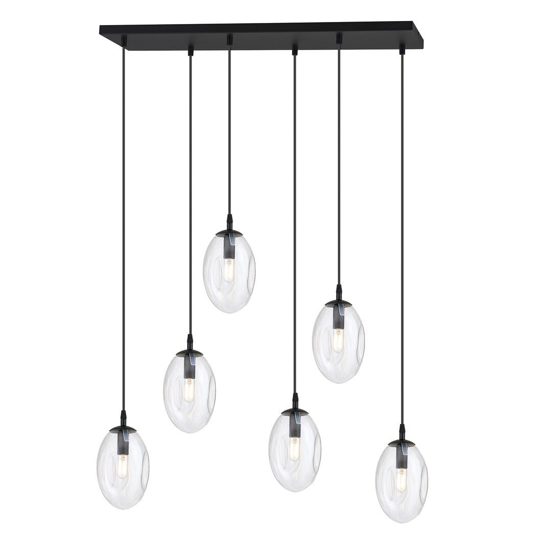 Astral 6 pendellampe transparent