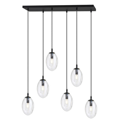 Astral 6 pendellampe transparent