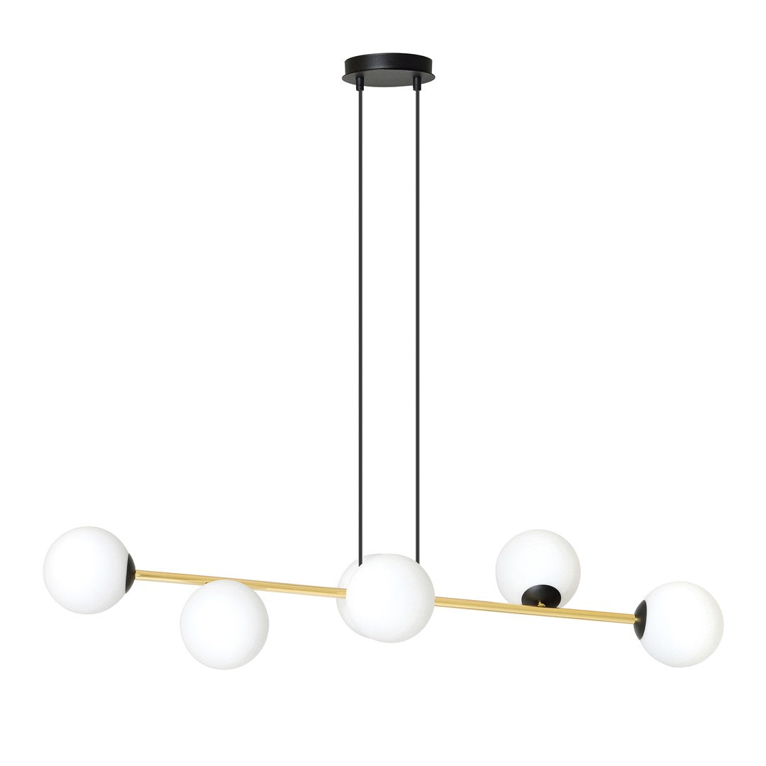 Gravity 6 pendellampe sort/guld