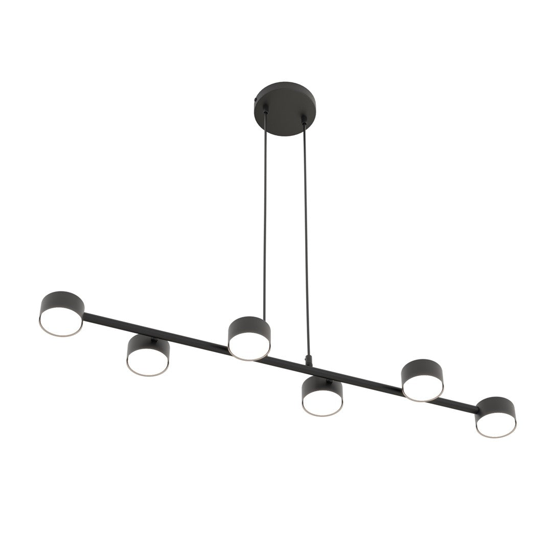Megara 6 pendellampe sort