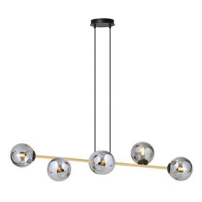 Gravity 6 loftlampe sort/grafit
