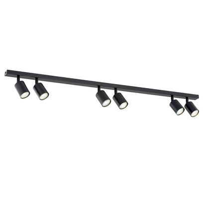 Flash 6 loftlampe sort