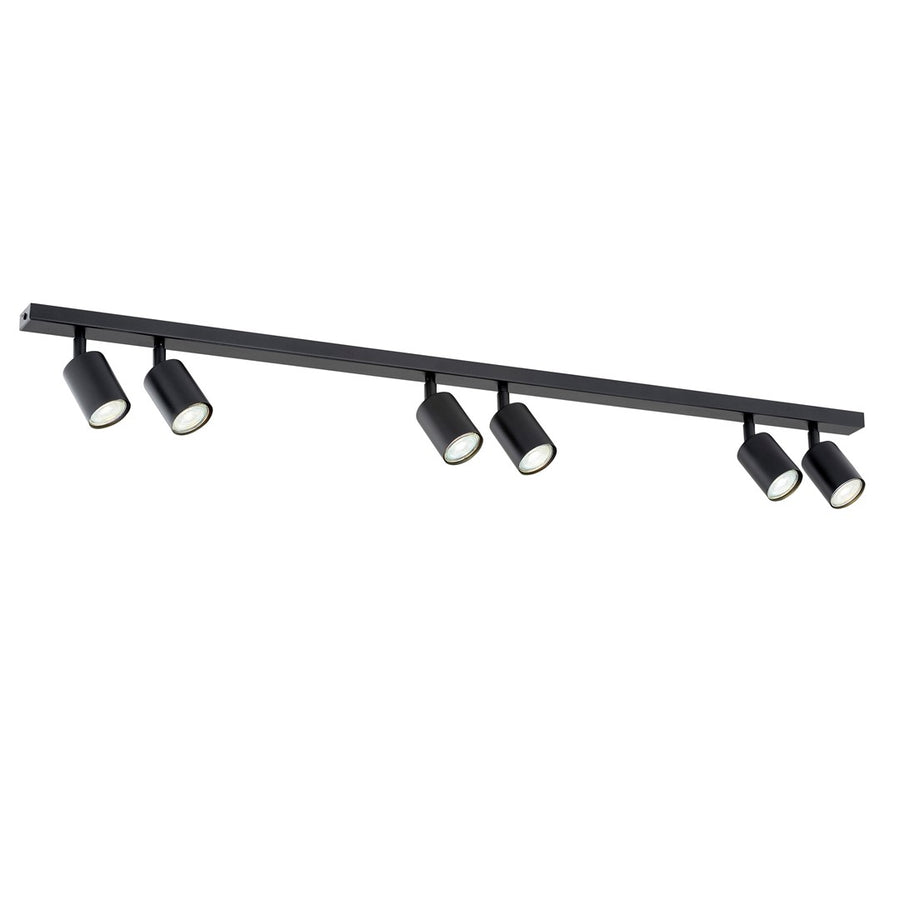 Flash 6 loftlampe sort