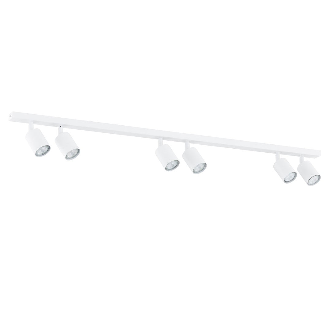 Flash 6 loftlampe hvid