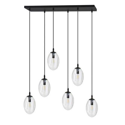 Astral 6 pendellampe transparent