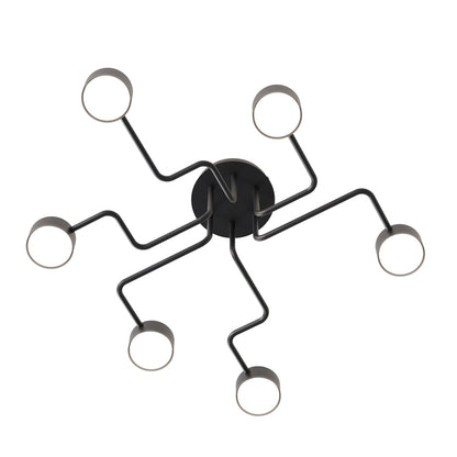 Kurage 6 loftlampe sort
