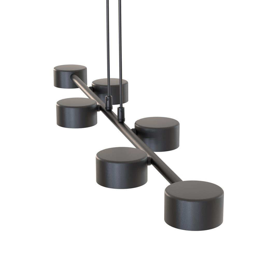 Megara 6 pendellampe sort