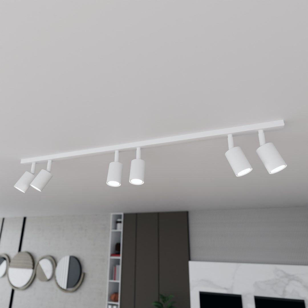 Flash 6 loftlampe hvid