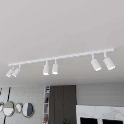 Flash 6 loftlampe hvid