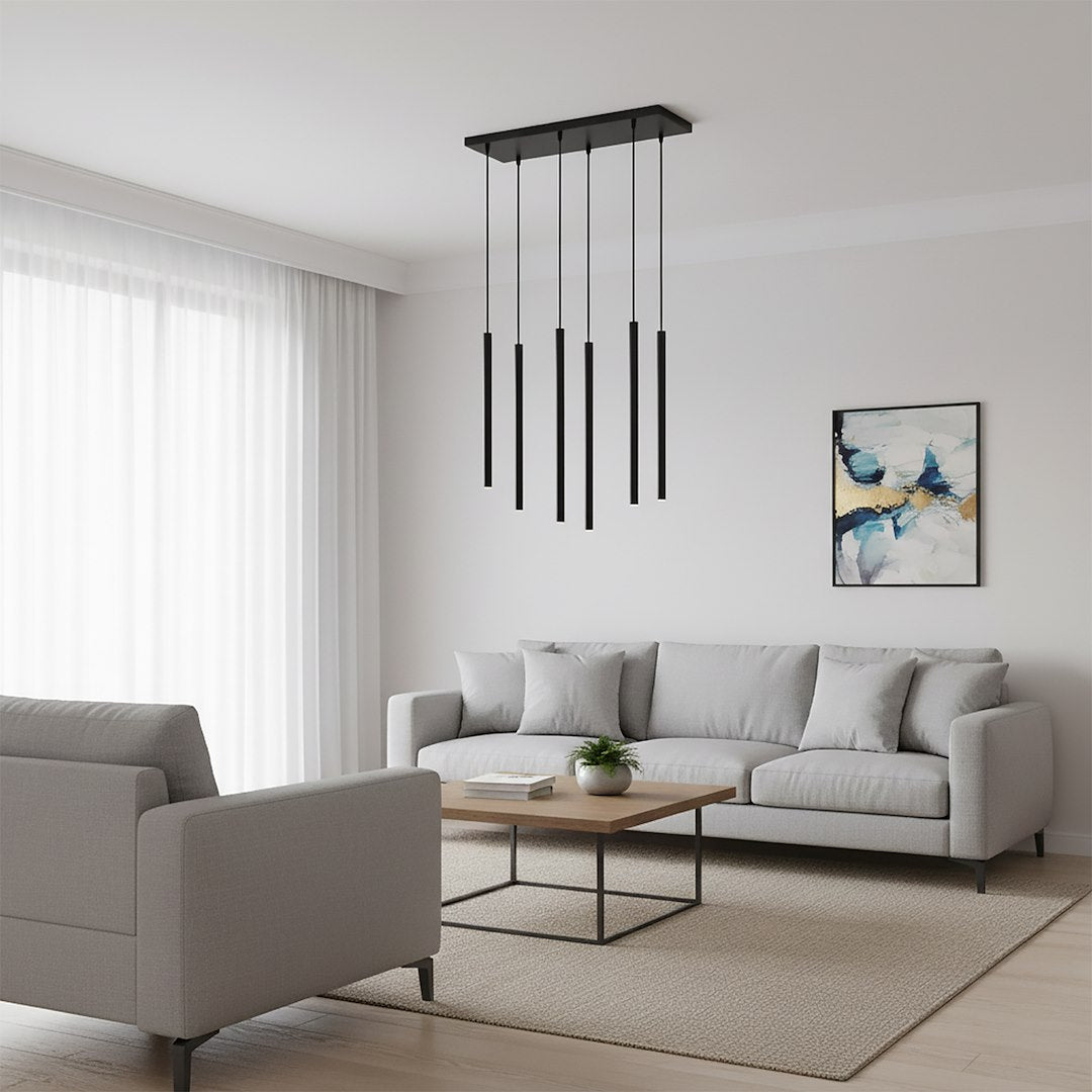 Selter 6 pendellampe sort