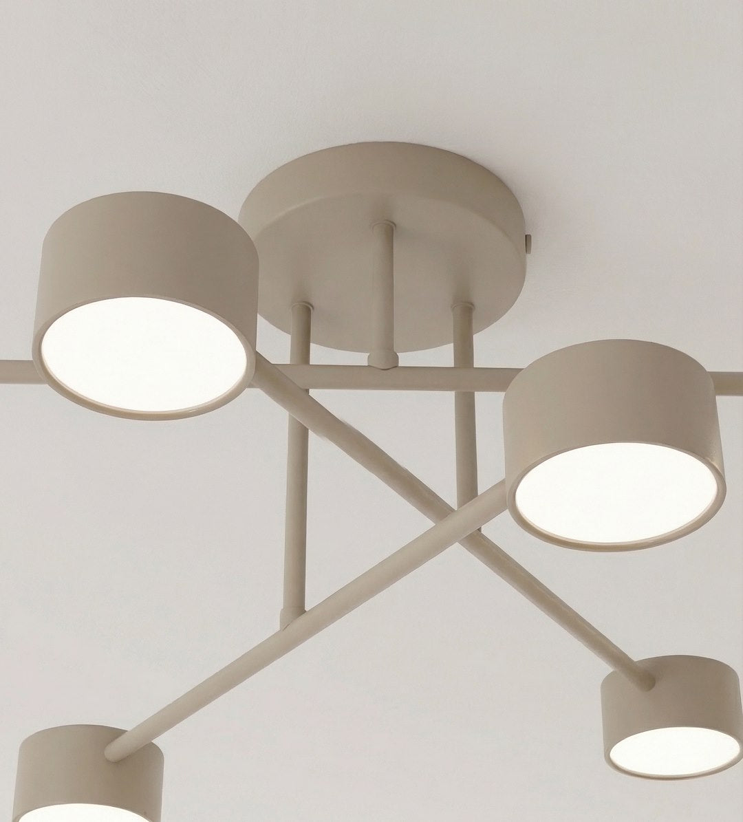 Halo 6 loftlampe mokka