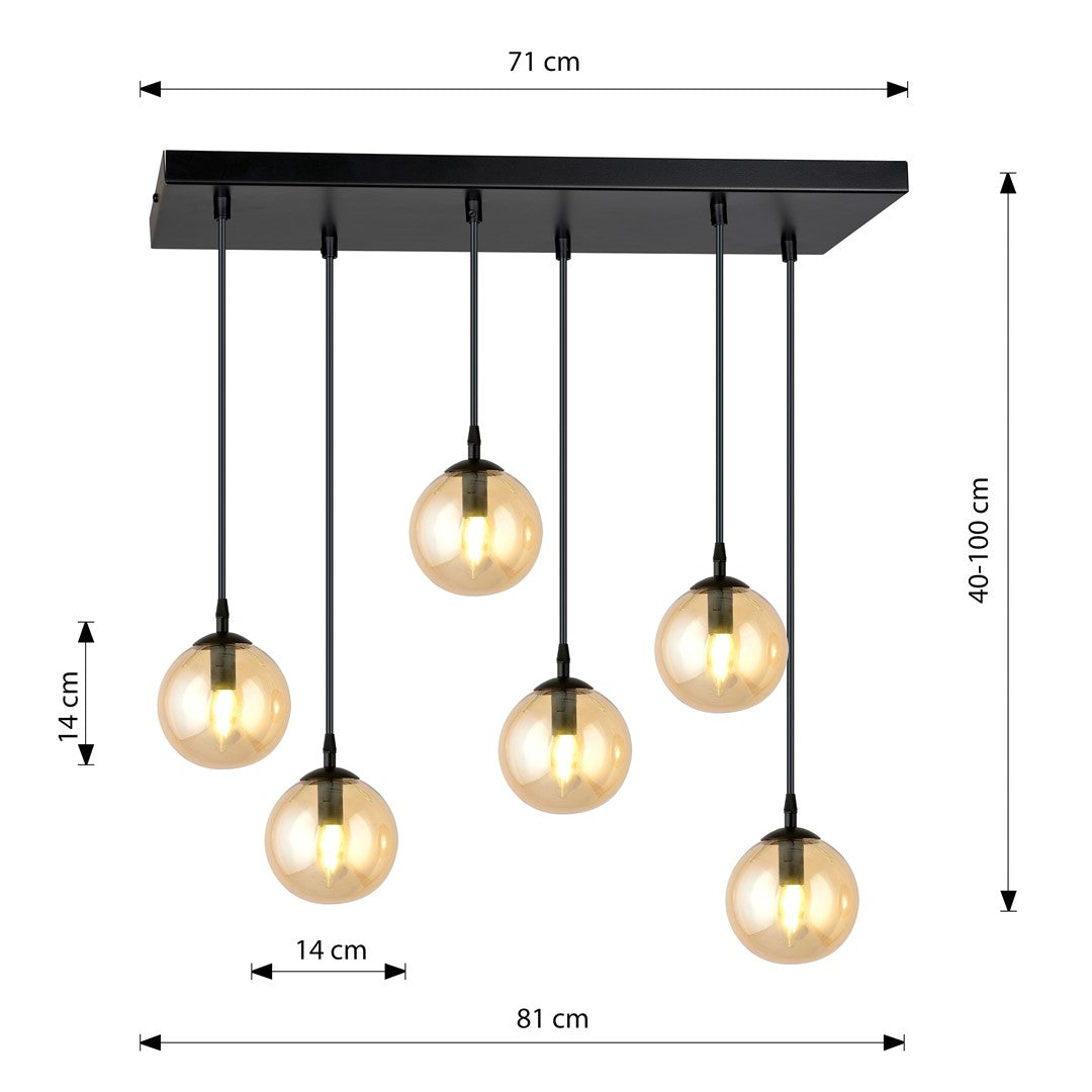 Cosmo 6 pendellampe rav