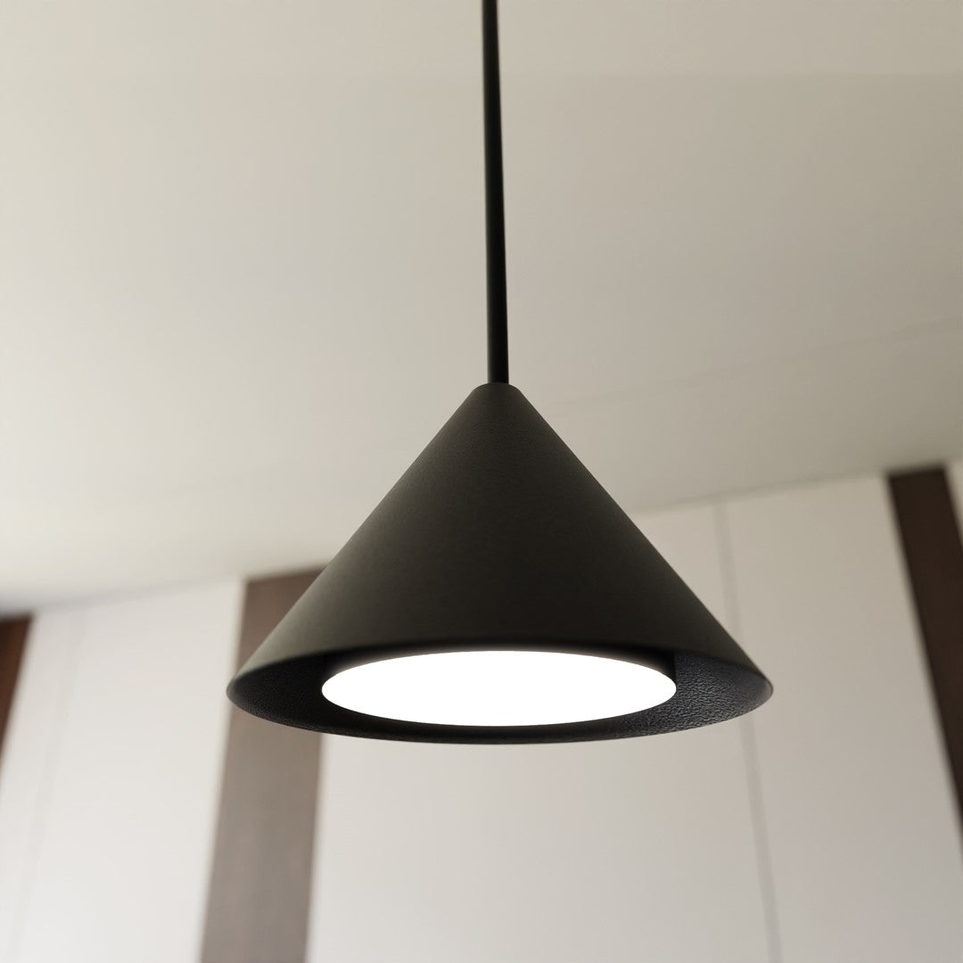 Elit 6 pendant light black/gold