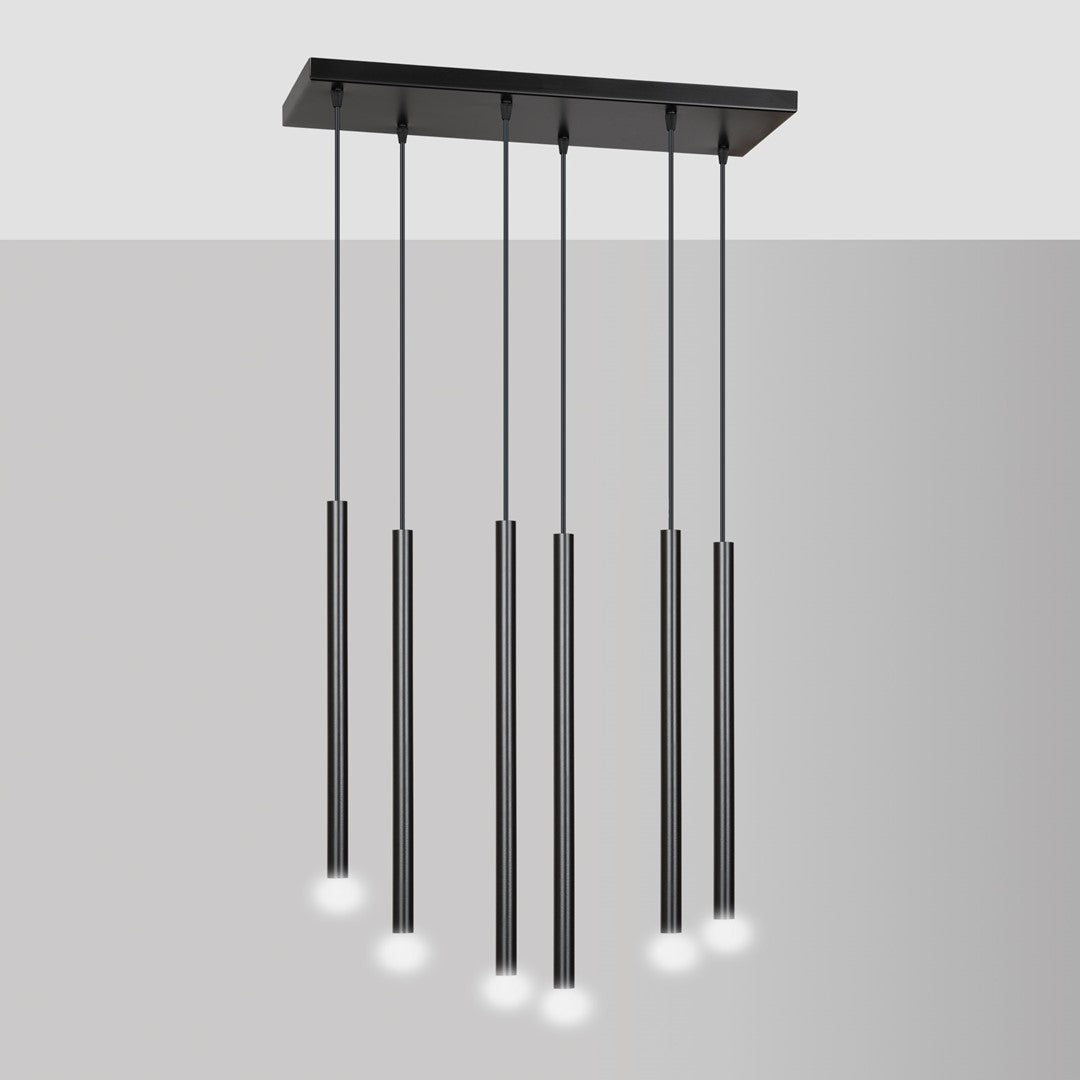 Selter 6 pendellampe sort