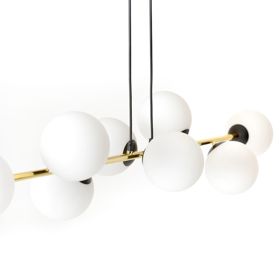 Gravity 6 pendellampe sort/guld