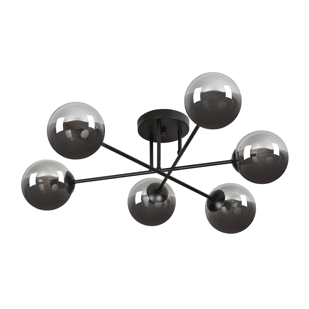 Brendi 6B loftlampe sort/grafit