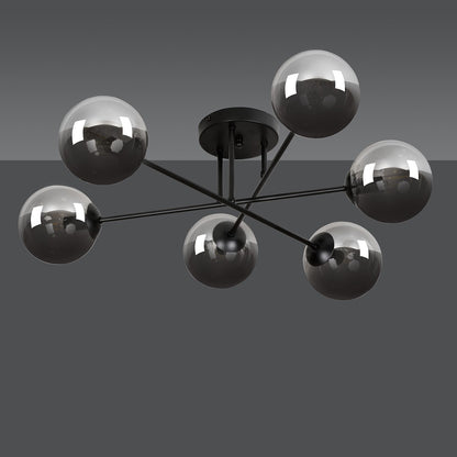 Brendi 6B loftlampe sort/grafit