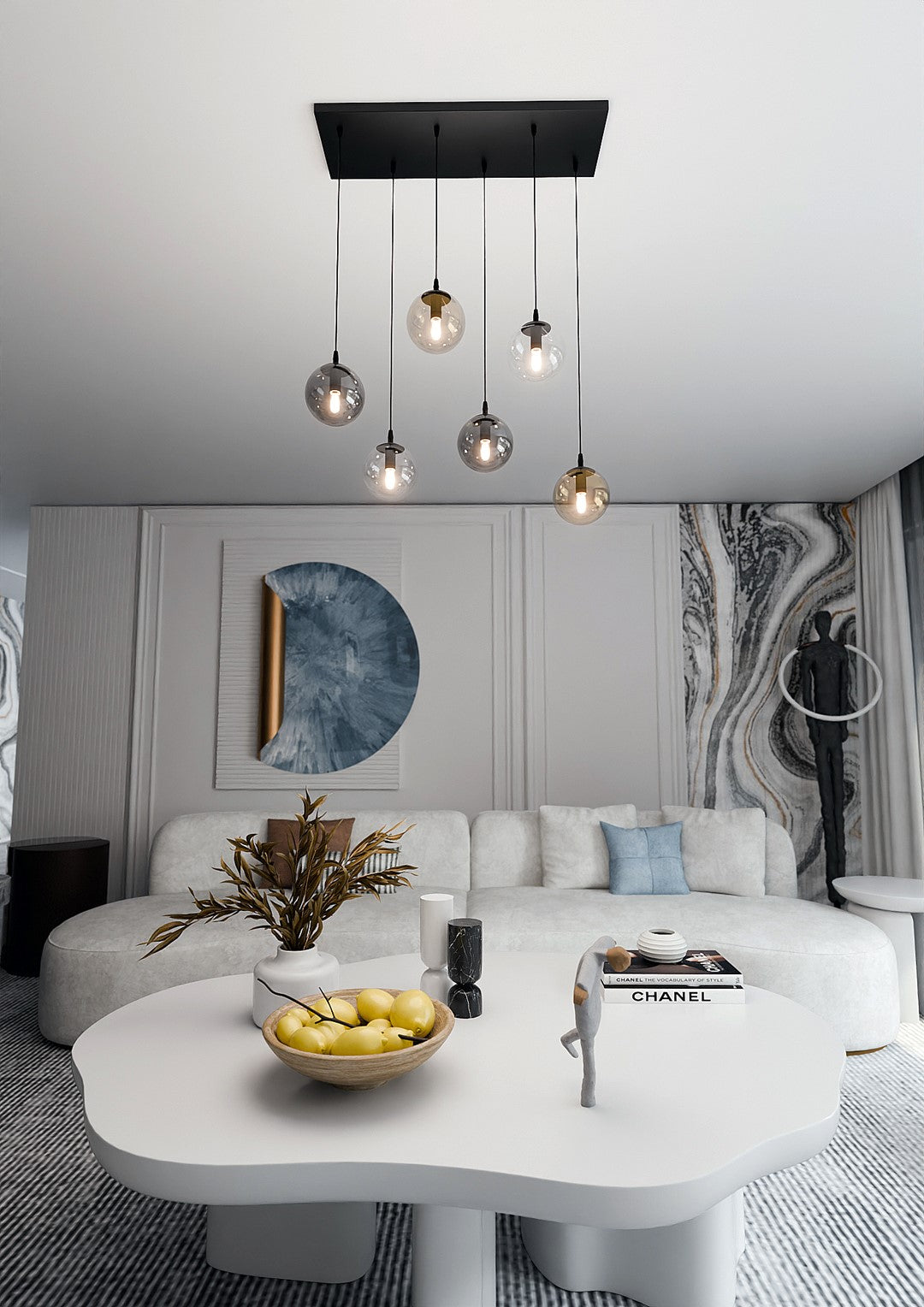 Cosmo 6 premium pendellampe blandet