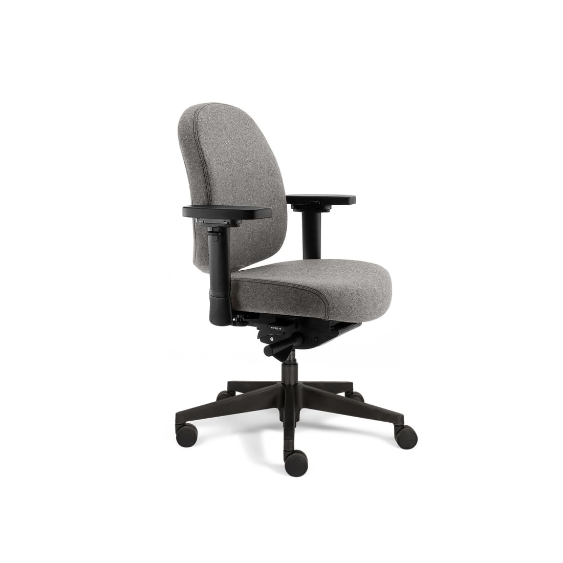Sit And Move Therapod X Compact Lysegrå - Kontorstol Uldfilt Fenice