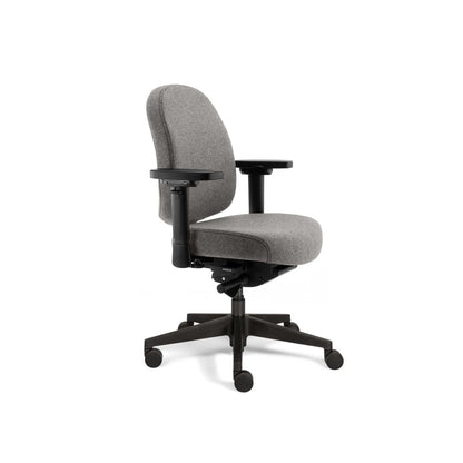 Sit And Move Therapod X Compact Lysegrå - Kontorstol Uldfilt Fenice