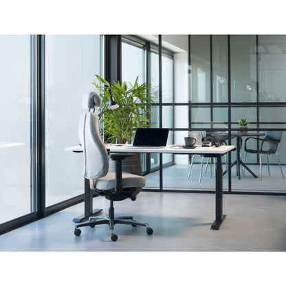 Sit And Move Therapod X Compact Lysegrå - Kontorstol Uldfilt Fenice
