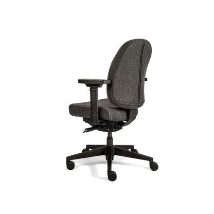 Sit And Move Therapod X Compact Mørkegrå - Kontorstol Uldfilt Fenice