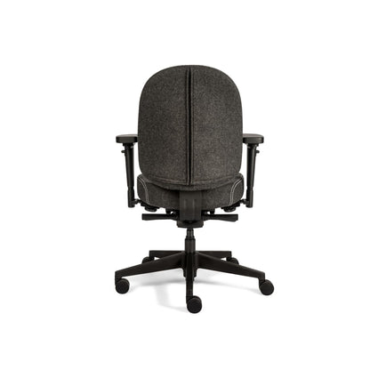 Sit And Move Therapod X Compact Mørkegrå - Kontorstol Uldfilt Fenice