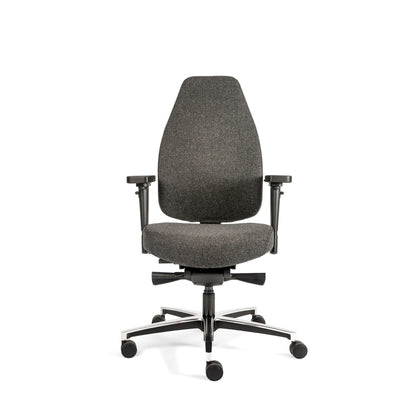 Sit And Move Therapod X Standard Medium Grey - Kontorstol Uldfilt Fenice