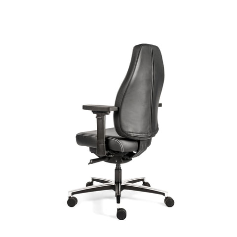 Sit And Move Therapod X Standard - Kontorstol Sort Læder