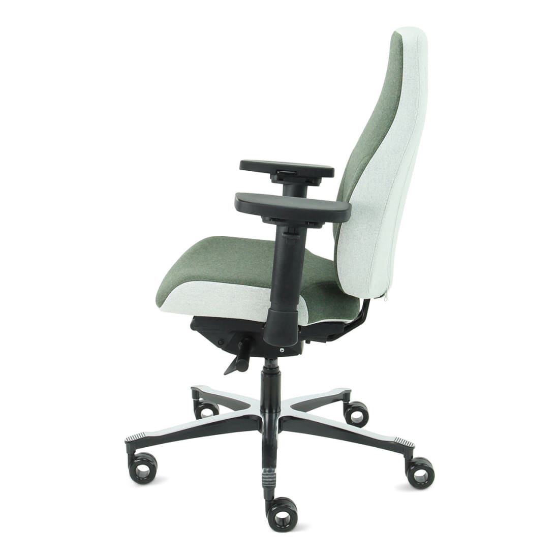 Sit And Move Therapod X2 Oliven - Kontorstol Facet Uld Oliven/Askgrå