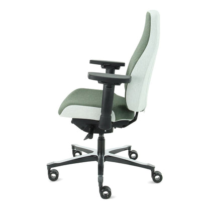 Sit And Move Therapod X2 Oliven - Kontorstol Facet Uld Oliven/Askgrå