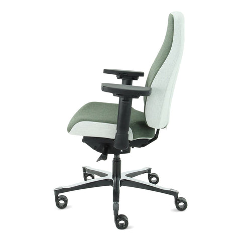 Sit And Move Therapod X2 Oliven - Kontorstol Facet Uld Oliven/Askgrå