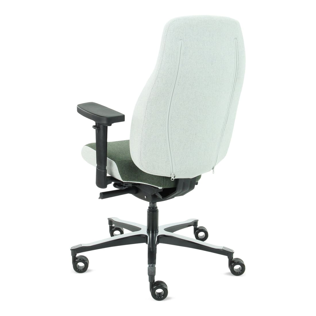 Sit And Move Therapod X2 Oliven - Kontorstol Facet Uld Oliven/Askgrå