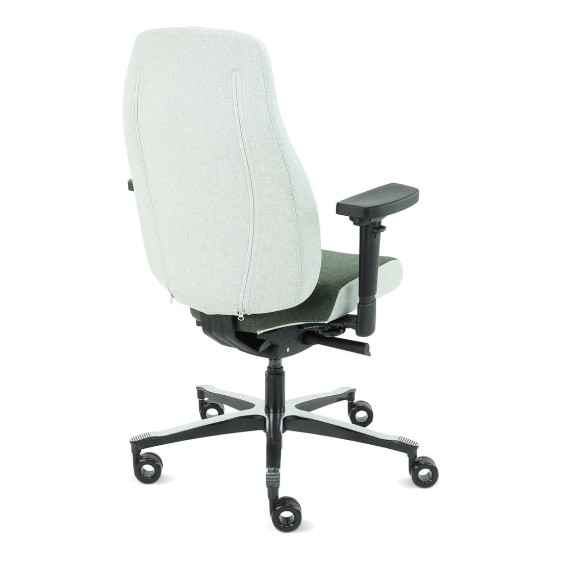 Sit And Move Therapod X2 Oliven - Kontorstol Facet Uld Oliven/Askgrå