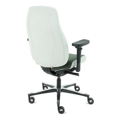 Sit And Move Therapod X2 Oliven - Kontorstol Facet Uld Oliven/Askgrå