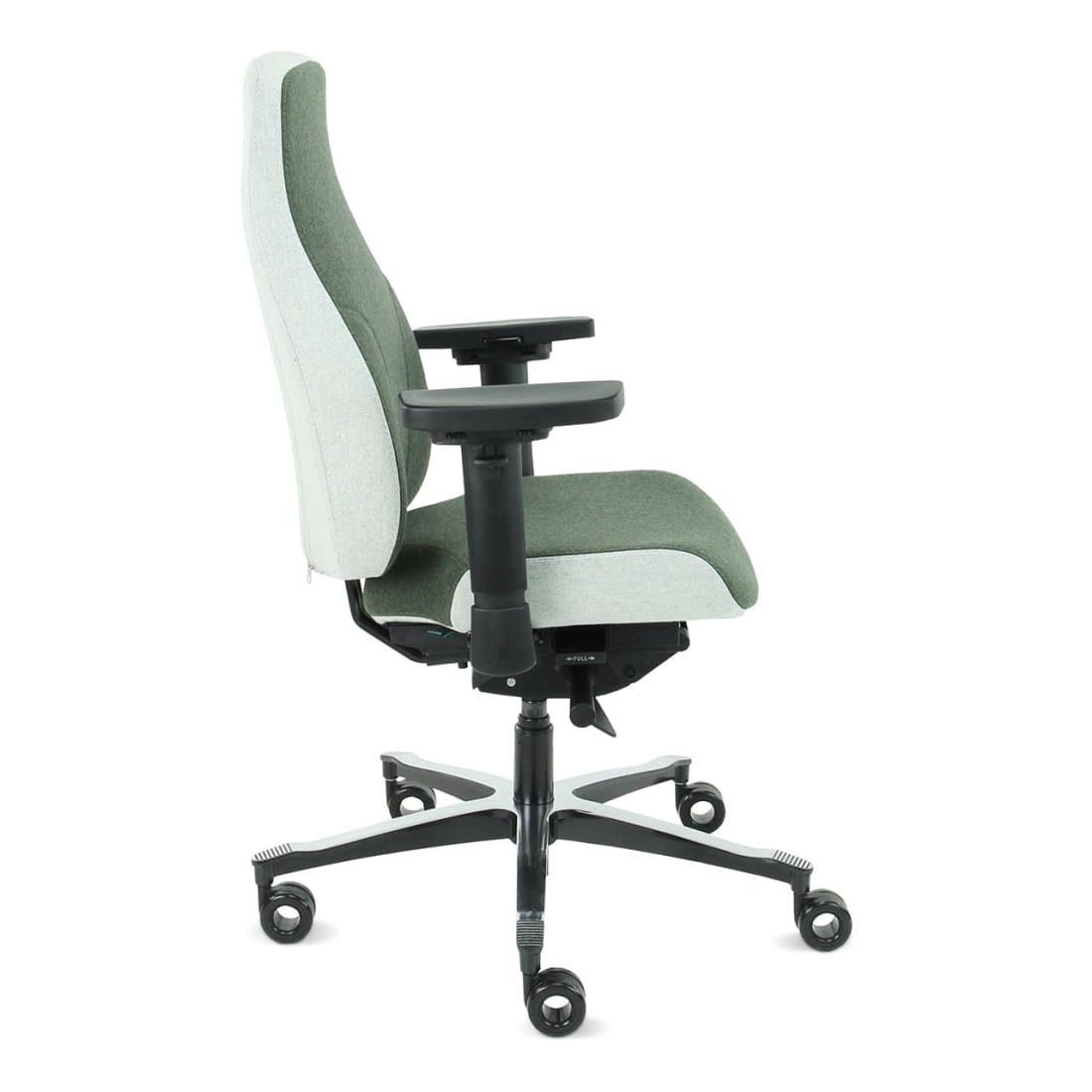 Sit And Move Therapod X2 Oliven - Kontorstol Facet Uld Oliven/Askgrå