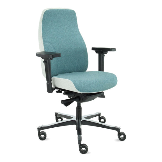 Sit And Move Therapod X2 Azure - Kontorstol Facetuld Azure/Aske Grå