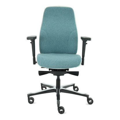 Sit And Move Therapod X2 Azure - Kontorstol Facetuld Azure/Aske Grå