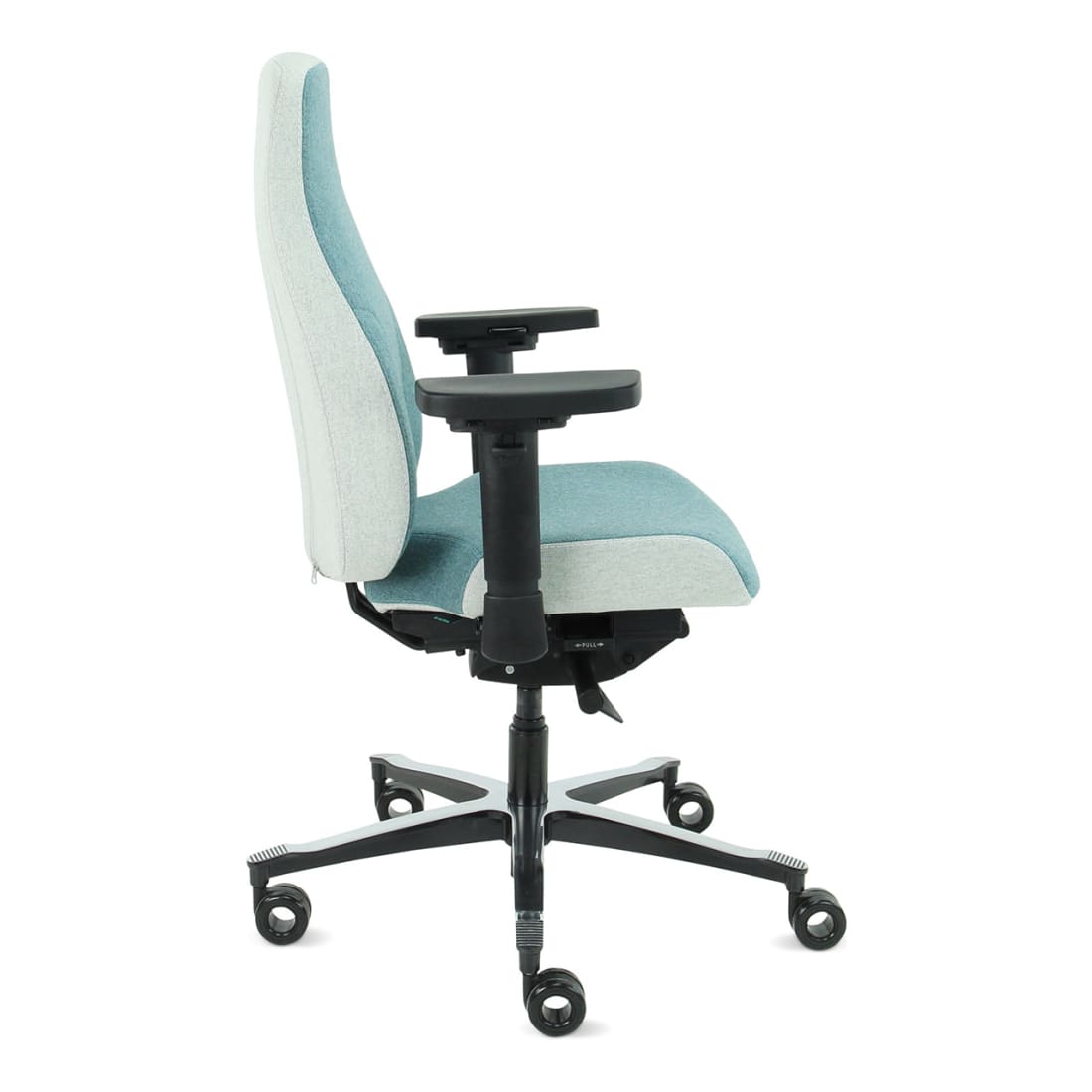 Sit And Move Therapod X2 Azure - Kontorstol Facetuld Azure/Aske Grå