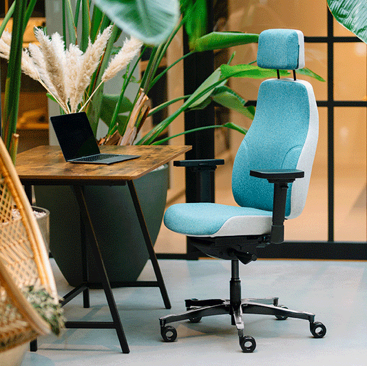 Sit And Move Therapod X2 Sort - Kontorstol Mirage