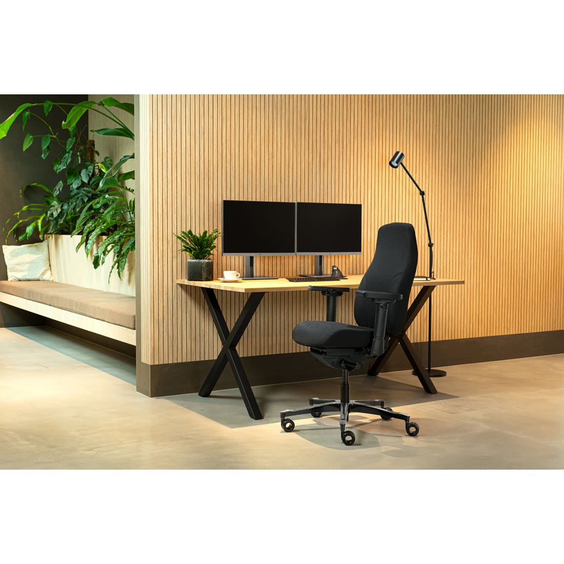 Sit And Move Therapod X2 Sort - Kontorstol Mirage