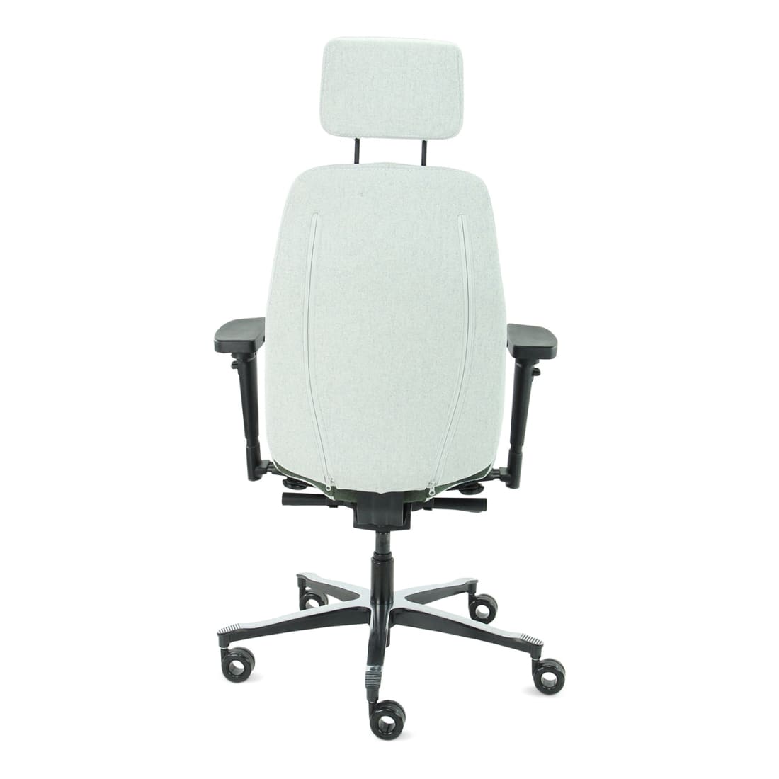 Sit And Move Therapod X2 HR Hovedstøtte Oliven - Kontorstol Facet Uld Oliven/Askgrå