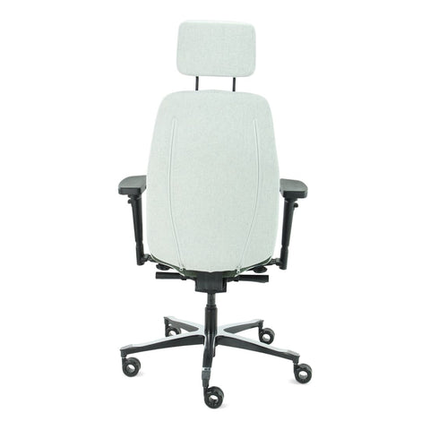 Sit And Move Therapod X2 HR Hovedstøtte Oliven - Kontorstol Facet Uld Oliven/Askgrå