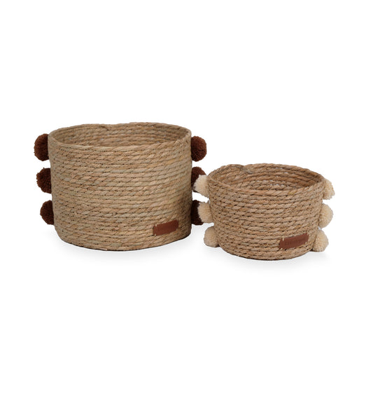 Kidsdepot Pola baskets - natural