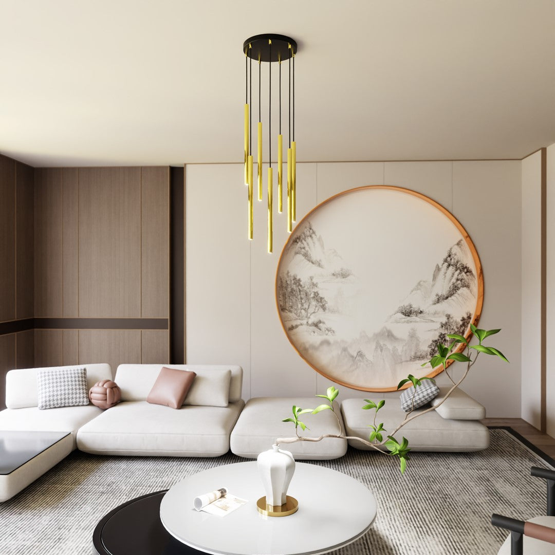 Selter 7 premium pendellampe guld
