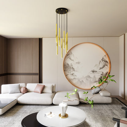 Selter 7 premium pendellampe guld